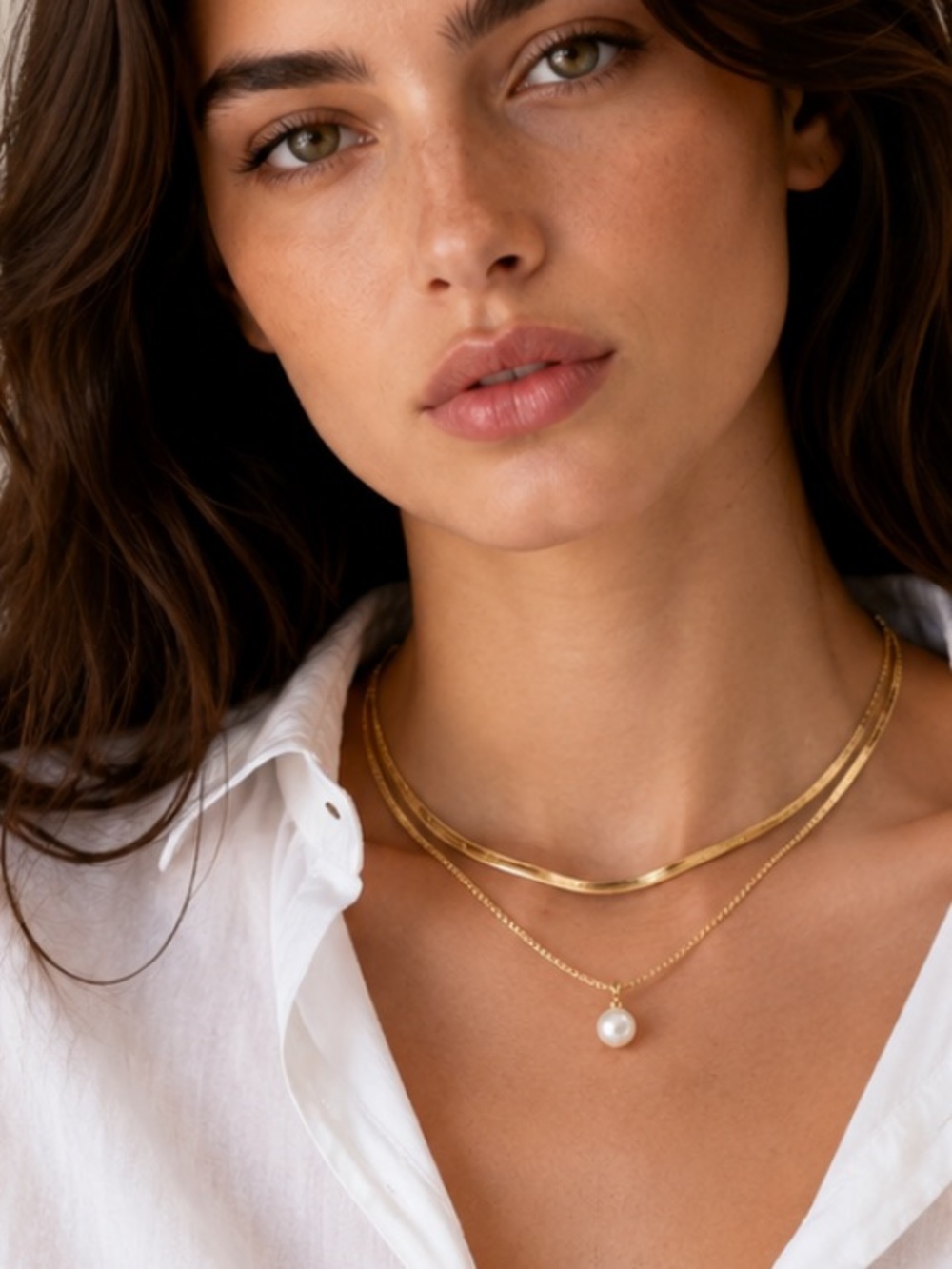 New! Gold Necklace Stack Set NWOT 5069
